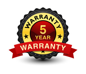 5-Year Warranty